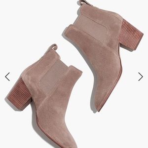 Madewell suede Regan boot